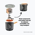 Метална готварска печка за пътуване Jetboil Stash Cooking System 11