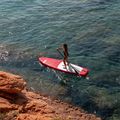 SUP дъска ABSTRACT Jaws 10'0" rubby 11
