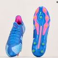 PUMA King Ultimate Energy FG/AG мъжки футболни обувки ултра синьо/светло розово/светло синьо 14