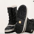 Дамски ботуши за трекинг Sorel Caribou black/stone 15