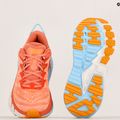 Дамски обувки за бягане HOKA Gaviota 4 shell coral/peach parfait 13