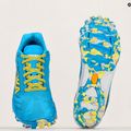 Мъжки обувки за бягане HOKA Evo Jawz cyan/citrus 13