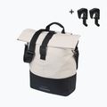 Велосипедна чанта Basil Cove Shopper MIK Hooks 16 l off white/black 2