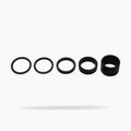 Подложки под кормилото PRO Alu 2/5/10/20 mm / 1-1/8" black