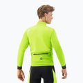 Мъжко яке за колоездене Rogelli Pesaro 2.0 fluor yellow/black 3