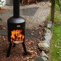 Градинска камина BonFeu Bonbini black 8