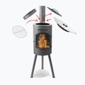 Градинска камина BonFeu BonGiano SP black 5