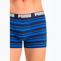 Мъжки боксерки PUMA Heritage Stripe 2 чифта blue 5
