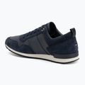 Мъжки обувки Tommy Hilfiger Iconic Leather Suede Mix Runner midnight 3
