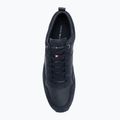 Мъжки обувки Tommy Hilfiger Iconic Leather Suede Mix Runner midnight 5