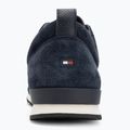 Мъжки обувки Tommy Hilfiger Iconic Leather Suede Mix Runner midnight 6