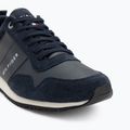 Мъжки обувки Tommy Hilfiger Iconic Leather Suede Mix Runner midnight 7