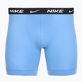 Мъжки боксерки Nike Everyday Cotton Stretch 3 чифта swoosh print/grey/university blue 2