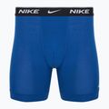 Мъжки боксерки Nike Everyday Cotton Stretch 3 чифта Obsidian/Game Royal/ Black 3