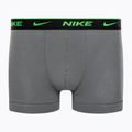 Мъжки боксерки Nike Everyday Cotton Stretch Trunk 3Pk BAU с геометричен печат/студено сиво/черно 5