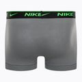 Мъжки боксерки Nike Everyday Cotton Stretch Trunk 3Pk BAU с геометричен печат/студено сиво/черно 6