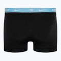 Мъжки боксерки Nike Everyday Cotton Stretch Trunk 3 чифта черно/първак/аквариус/кораво отборно червено 3