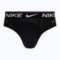 Мъжки слипове Nike Dri-Fit Hip Logo 3 чифта black/black/black 2