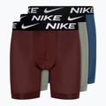 Мъжки боксерки Nike Dri-Fit Essential Micro Boxer Brief 3 чифта grey/court blue/dark red