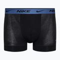 Мъжки боксерки Nike Everyday Cotton Stretch Trunk 3 чифта черни/сини/сиви 4