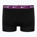 Мъжки боксерки Nike Everyday Cotton Stretch Trunk 3 чифта тюркоазено/виолетово/синьо 5