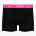 Мъжки боксерки Nike Everyday Cotton Stretch Trunk 3 чифта синьо/тюркоазено/розово 4