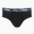 Мъжки слипове Nike Everyday Cotton Stretch Brief 3 бр. black/green/black 2