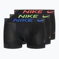 Nike Dri-Fit Essential мъжки боксерки 3 чифта черно/горещ пунш/хипер роял