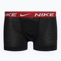 Мъжки боксерки Nike Dri-FIT Ultra Comfort Trunk 3 чифта черна луна/драконово червено/морскосиньо 2