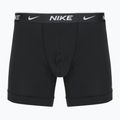 Мъжки боксерки Nike Everyday Cotton Stretch 3 чифта би/желязно сиво/ясно сиво с висока лъскава текстура wb 5