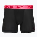 Мъжки боксерки Nike Dri-Fit Essential Micro Boxer Brief 3 чифта black hyper pink/uni red/black high shine wb 2