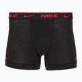 Мъжки боксерки Nike Everyday Cotton Stretch Trunk 3 чифта черни lig crim/des och/deep night с лого на колана 3