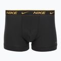 Мъжки боксерки Nike Everyday Cotton Stretch Trunk 3 чифта червено/ университетско червено/ пшенично златно/ черно висок блясък wb 4