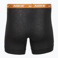 Мъжки боксерки Nike Everyday Cotton Stretch 3 чифта черни light crimsn/desrt ochre/черен колан 5
