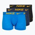 Nike Elite Breathe Trunk мъжки боксерки 3 чифта фотосиньо/среднощно тъмно/черно