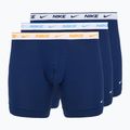 Мъжки боксерки Nike Essential Cotton Stretch 3 pairs blue graphite