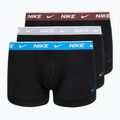Мъжки боксерки Nike Cotton Stretch Trunk 3 pack open black