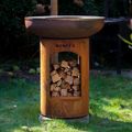 Градинско огнище BonFeu BonBiza corten 7