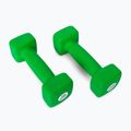 Неопренови дъмбели 2 кг Pure2Improve зелен P2I201400 2