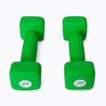 Неопренови дъмбели 2 кг Pure2Improve зелен P2I201400 3