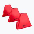 Конуси за тренировка Pure2Improve Triangle Cones Set 6 бр. red 3