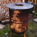 Градинско огнище BonFeu BonVes black 8