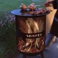 Градинско огнище BonFeu BonVes black 10