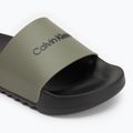 Calvin Klein мъжки джапанки HM0HM01063 Chuncky Pool Slide Rub Smokey Olive/Black 7