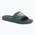 Мъжки джапанки Calvin Klein YM0YM01281 Jelly Mono PU Seaside Aqua/White