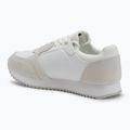 Calvin Klein Дамски обувки YW0YW01644 Runner Laceup Sock Mg Nylon Mix Bright White/Black 3