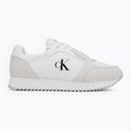 Calvin Klein мъжки обувки YM0YM01326 Retro Runner Sock Lace Up Ny-Su Bright White/Black 2