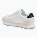 Calvin Klein мъжки обувки YM0YM01325 Retro Runner Lace Up Ny-Su Bright White/Black 3