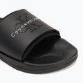Мъжки джапанки Calvin Klein YM0YM00361 Slide Rubber Neoprene Monologo black 7
