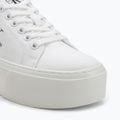 Calvin Klein дамски маратонки YW0YW01033 Vulc Flatform+ Cupsole Low white 7